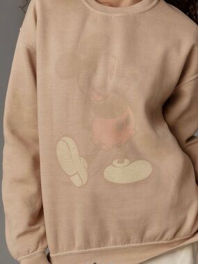Junk Food Vintage-Inspired Mickey Sweatshirt